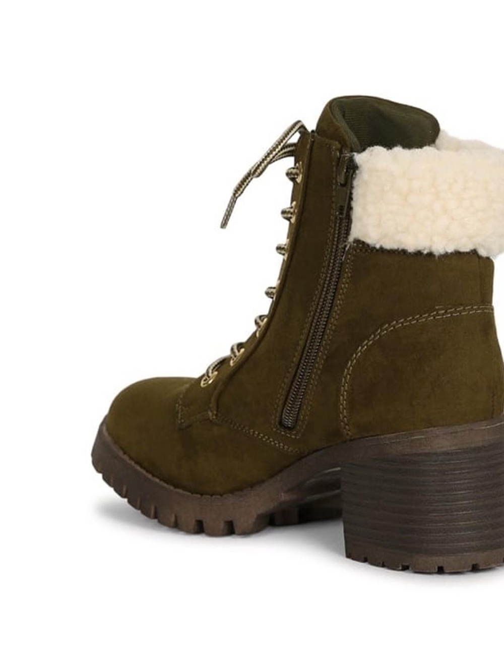 Bamboo Faux Fur Boots - Picture 4 of 8